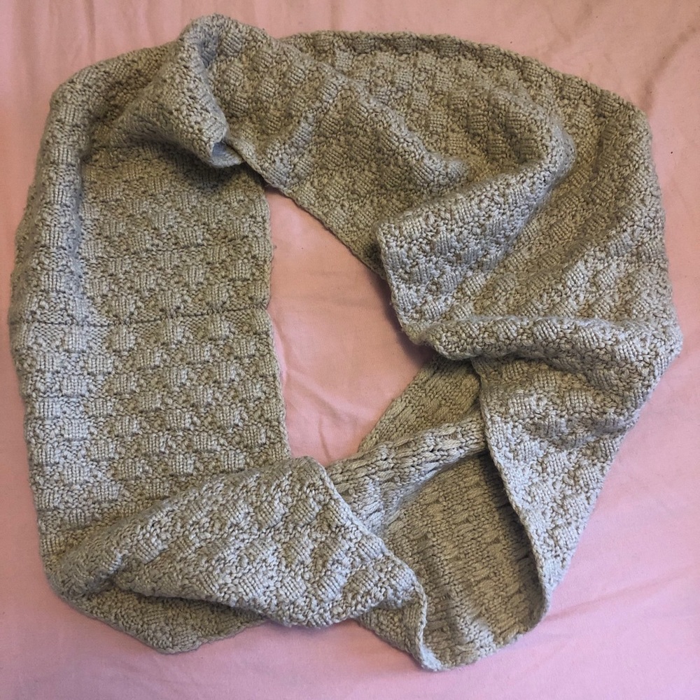 Tan infinity scarf